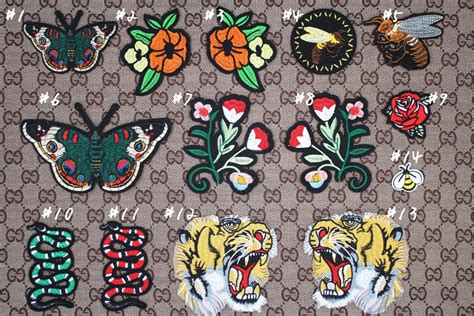 Gucci Patch Iron On 